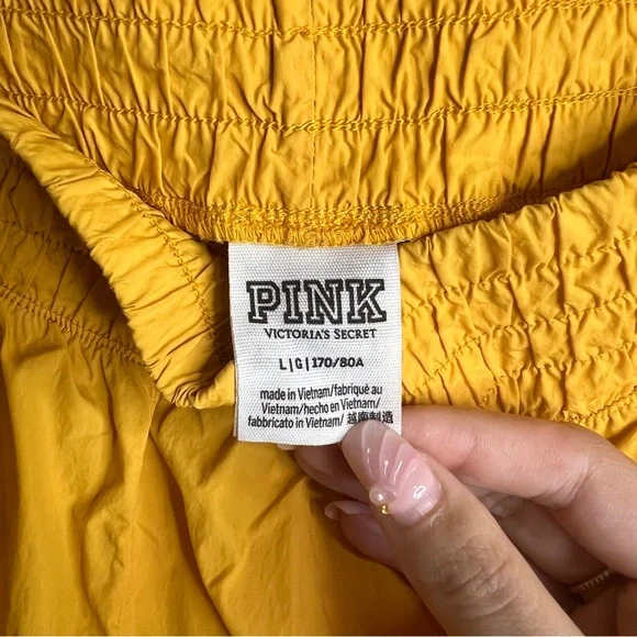 VS Pink Yellow Athletic Shorts - Picture 4 of 4